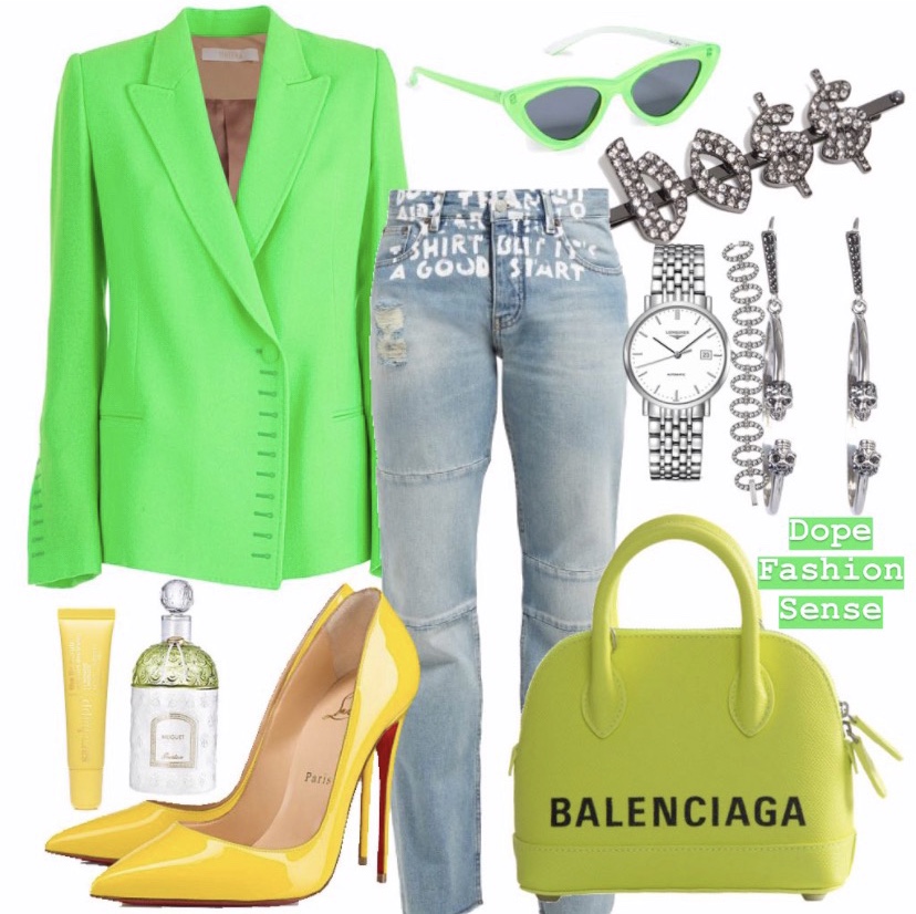 Outfit of the day ! // Electric Green