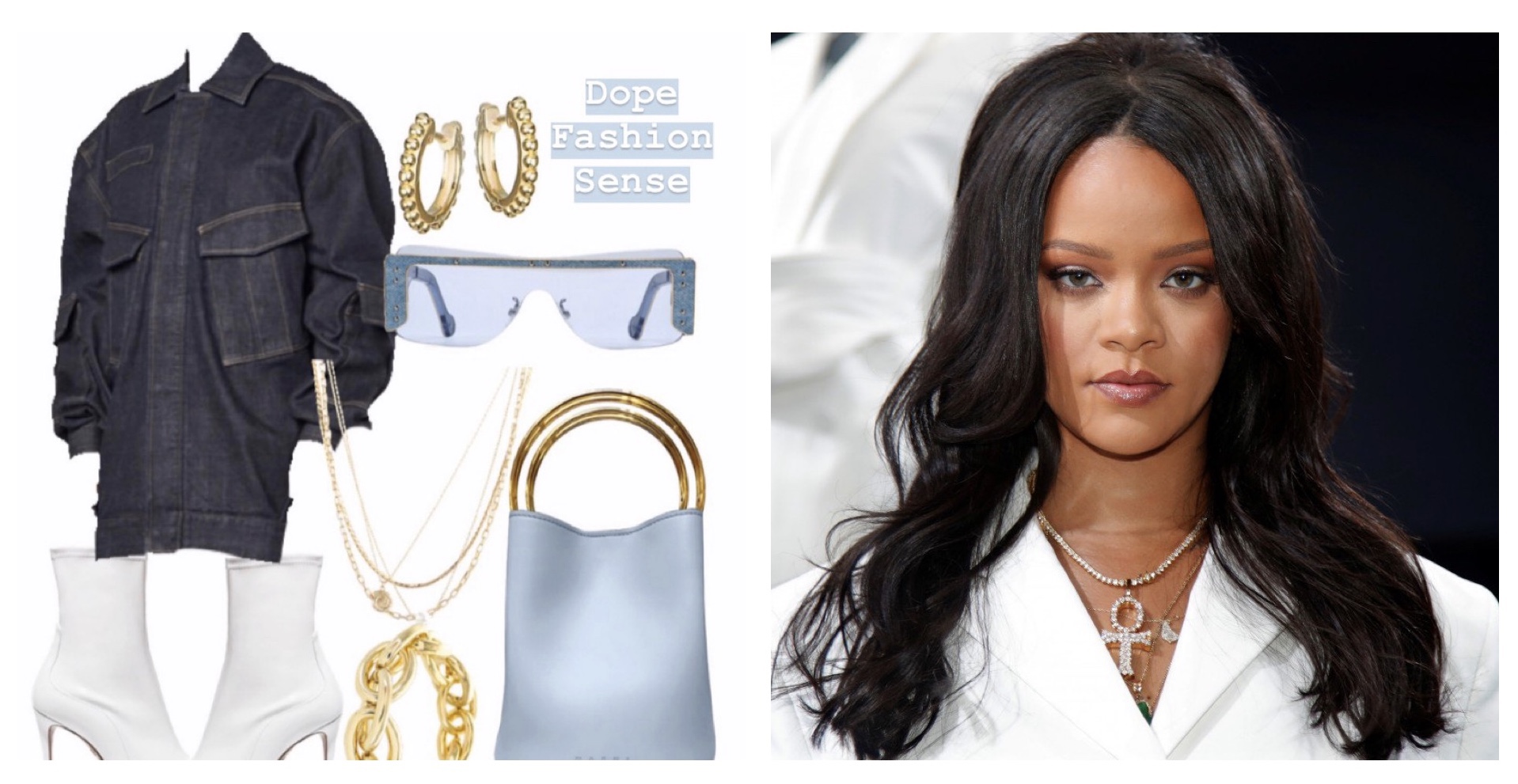 Outfit of the day: Rihanna Inspired.