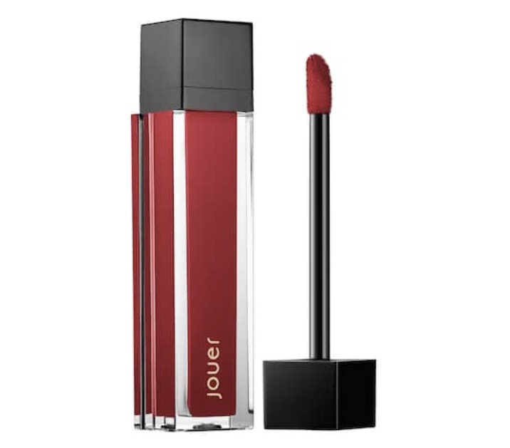Jouer Cosmetics - Long Wear Lip Crème Liquid Lipstick in Brique