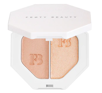 beauty products. Perfect make up and beauty products. bright highlighters. fenty highlighter