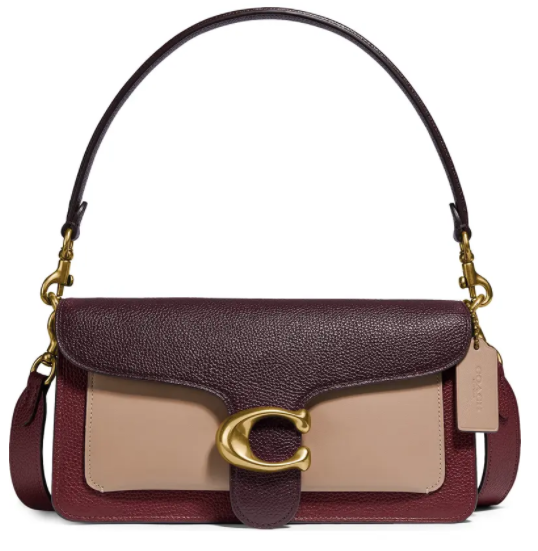 stylish handbags for the winter season for your best winter outfits. COACH Tabby 26 Colorblock Leather Crossbody Bag