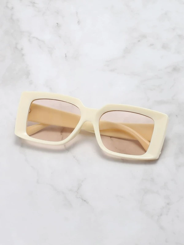 Shein  Square Frame Fashion Glasses 