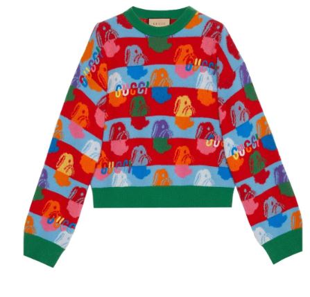 gucci multicolored sweater
